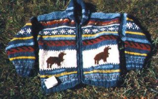 alpaca child's sweater