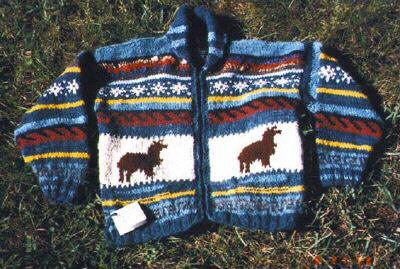 alpaca child's sweater