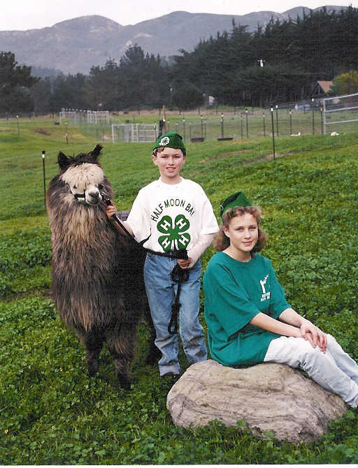 4H Kids with Alpaca